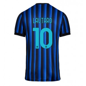 Fotbalové Dres Inter Milan Lautaro Martinez #10 Domácí Oblečení 2025-26 Krátký Rukáv